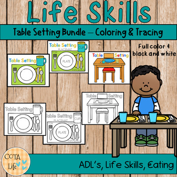 Setting the Table Mini-Bundle by COTA Life | TPT