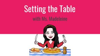 Preview of Setting the Table and Table Manners