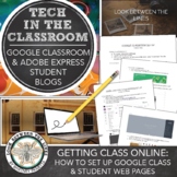 Online Classroom: Google Classroom and Adobe Express Web P