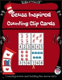 Seuss Inspired Counting Cards