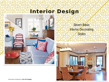 Preview of Seven Basic Styles of Interior Decorating