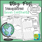 Seven Continents Blog Post Templates (Social Media)