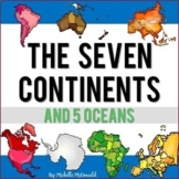 Seven Continents & Five Oceans Unit: Slide Shows, Reading,