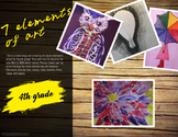 Seven Elements of Art Grade Four- 21 lessons