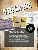 Seven Elements of Art Grade Six- 20 lessons