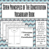 Seven Principles of the Constitution Vocabulary Book