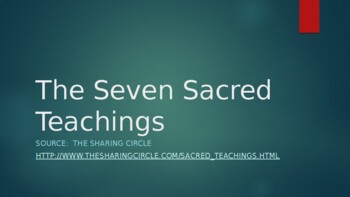 Preview of Seven Sacred Teachings - First Nations Spirituality and Morality