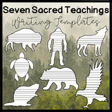 Seven Sacred Teachings Writing Templates