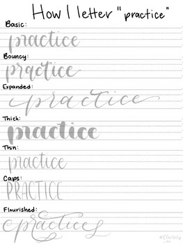 Seven Ways Practice Pack by Clairely Yours | TPT