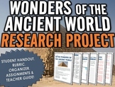 Seven Wonders of the Ancient World - Research Project with Rubric
