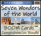 Seven Wonders of the World BOOM Cards™ Comprehension Bundl