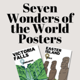 Seven Wonders of the World Posters
