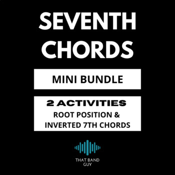 Preview of Seventh Chords MINI BUNDLE - Music Theory