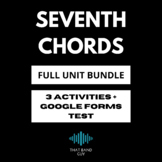 Seventh Chords FULL UNIT BUNDLE - Music Theory