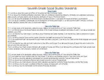 social studies standards