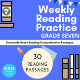 Seventh Grade Reading Comprehension Practice - Information