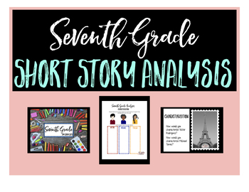 Preview of Seventh Grade: Short Story Unit for Middle School