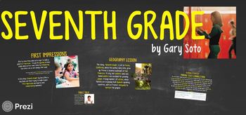 Preview of Seventh Grade by Gary Soto - Reading Guide