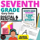 Seventh Grade by Gary Soto Short Story Reading Comprehensi