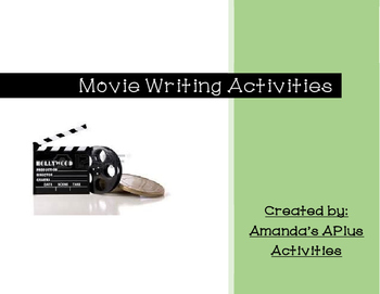 Preview of Several Writing Activities to Support Watching a Movie
