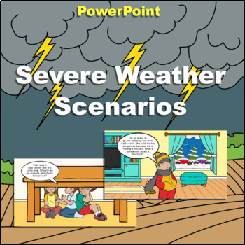 Preview of Severe Weather - Comic PowerPoint