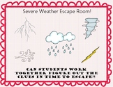 Severe Weather Escape Breakout Room. Hurricane, Tornado, T