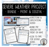 Severe Weather Project - BUNDLE (Digital & Print)