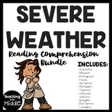 Severe Weather Reading Comprehension Bundle Hurricanes Tor
