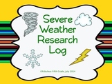Severe Weather Research Log