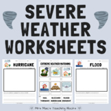 Severe Weather Worksheets