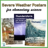 Severe Weather and Natural Disasters Posters