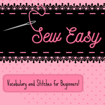Preview of Sew Easy! Lesson
