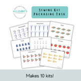 Sewing Kit Packaging Task: Life Skills Task Box
