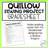 Sewing Project: Quillow Gradesheet | Family Consumer Scien