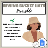 Sewing Reversible Bucket Hats