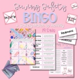 Sewing Safety Bingo! + Safety Match Up Activity | Family a