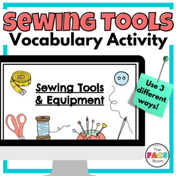 Preview of Sewing Tools & Equipment / Stations, Worksheet, Google Slides