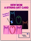 Sew MOM a String Art Card