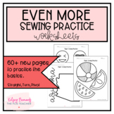 Sewing on Paper Practice Worksheets | Even More than Before