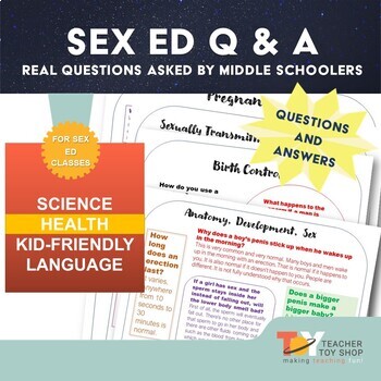 Preview of Sex Education — ACTUAL Student Questions with Answers