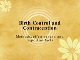 Sex Education - Birth Control and Contraception