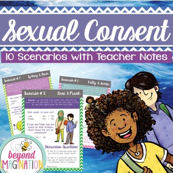 Preview of Sex Education Consent Scenarios and Teacher Notes