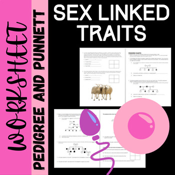 Preview of Sex-Linked Traits Punnett Square and Pedigree Practice