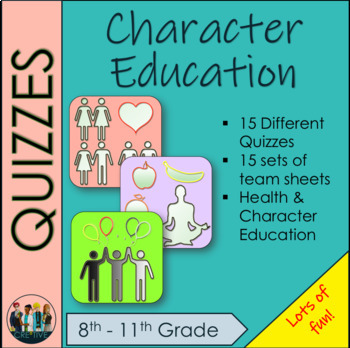 Preview of Character Education Health and Relationships and Diversity Bundle