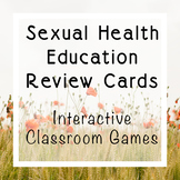Sexual Health Education Review Cards: Reproductive Anatomy