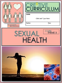 Preview of Sexual Health - Sex Education Work Booklet