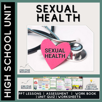 Preview of Sexual Health for Teenagers - High  School Unit