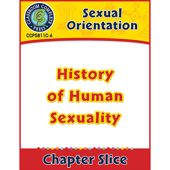 Preview of Sexual Orientation: History of Human Sexuality - Canadian Content Gr. 6-Adult