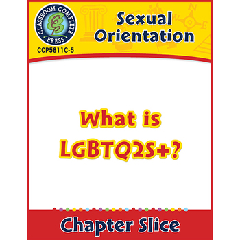 Preview of Sexual Orientation: What is LGBTQ2S+? - Canadian Content Gr. 6-Adult