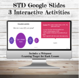 Sexual Transmitted Disease STD Google Slides | 3 Activitie